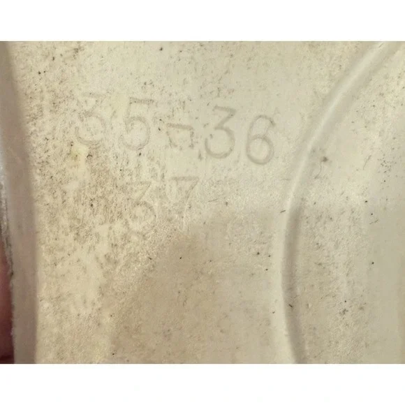 Golden Goose Two-Tone May Shoes Women's 5 Mustard Suede Sneakers & Zipper Case - Picture 15 of 16